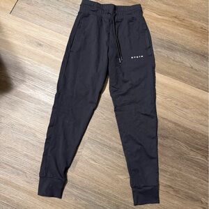 NVGTN Black Track Joggers